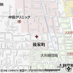 群馬県前橋市箱田町972-12周辺の地図