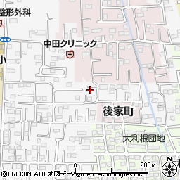 群馬県前橋市箱田町989周辺の地図