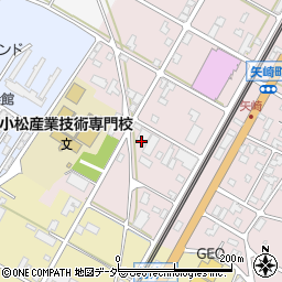 石川県小松市矢崎町甲周辺の地図