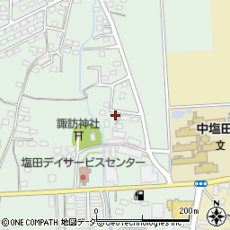 長野県上田市中野118-9周辺の地図