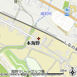 長野県東御市本海野173周辺の地図