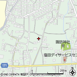 長野県上田市中野289周辺の地図