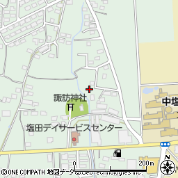 長野県上田市中野118-11周辺の地図