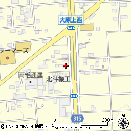群馬県太田市大原町1317-7周辺の地図