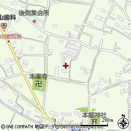 群馬県高崎市本郷町1215周辺の地図