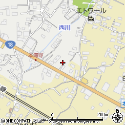 長野県東御市和1634-8周辺の地図
