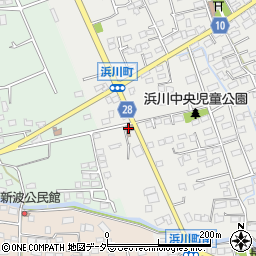 高崎浜川郵便局周辺の地図