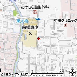 群馬県前橋市箱田町1049周辺の地図