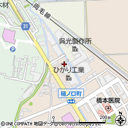 栃木県栃木市樋ノ口町481周辺の地図