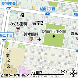 鯉沼工業株式会社　水戸支店周辺の地図