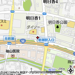 麺工房秋田周辺の地図