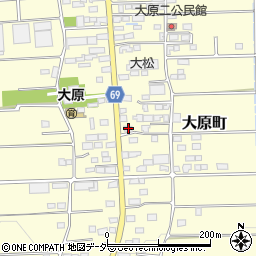 群馬県太田市大原町976-2周辺の地図