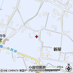 長野県安曇野市穂高有明新屋1385周辺の地図
