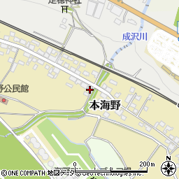 長野県東御市本海野243周辺の地図