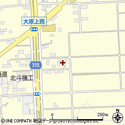 群馬県太田市大原町1299周辺の地図