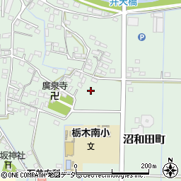 栃木県栃木市沼和田町37周辺の地図