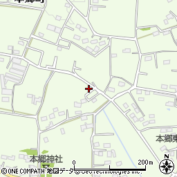 群馬県高崎市本郷町1532周辺の地図