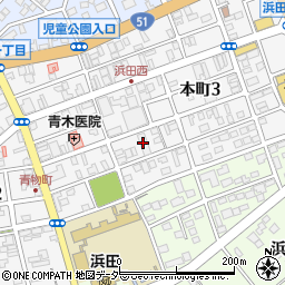 水戸納豆製造株式会社周辺の地図