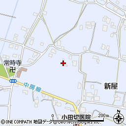長野県安曇野市穂高有明新屋1383周辺の地図