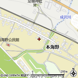 長野県東御市本海野247周辺の地図