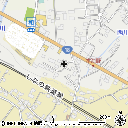 長野県東御市和1522-1周辺の地図