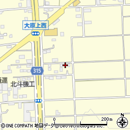 群馬県太田市大原町1299-3周辺の地図