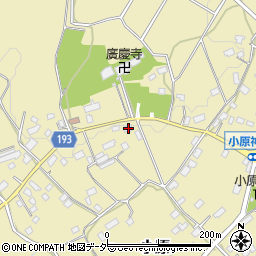 茨城県笠間市小原2917周辺の地図