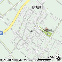 石川県加賀市伊切町ヲ153周辺の地図