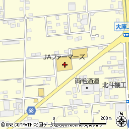 群馬県太田市大原町2311周辺の地図
