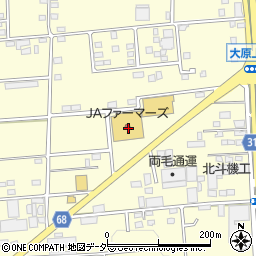 群馬県太田市大原町2311-1周辺の地図