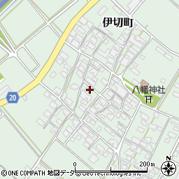 石川県加賀市伊切町周辺の地図
