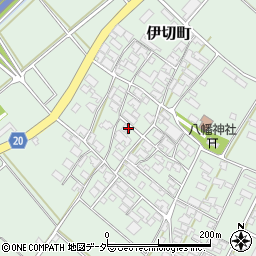 石川県加賀市伊切町周辺の地図