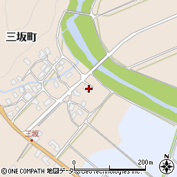 石川県白山市三坂町チ119周辺の地図