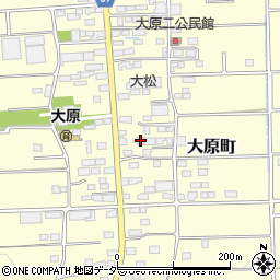 群馬県太田市大原町977周辺の地図