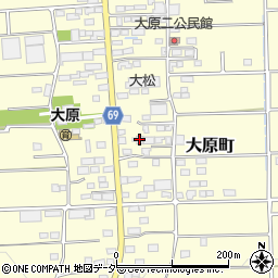 群馬県太田市大原町977周辺の地図