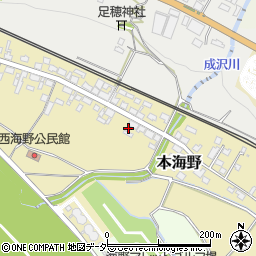 長野県東御市本海野248周辺の地図