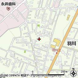 古泉道2号公園周辺の地図