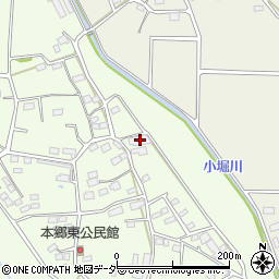 群馬県高崎市本郷町1877周辺の地図