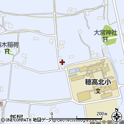 長野県安曇野市穂高有明新屋989周辺の地図