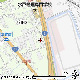 水戸自動車大学校周辺の地図