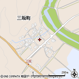 石川県白山市三坂町チ130周辺の地図