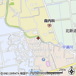 群馬県高崎市南新波町161周辺の地図