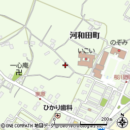 茨城県水戸市河和田町163周辺の地図
