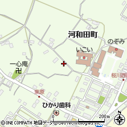 茨城県水戸市河和田町163周辺の地図