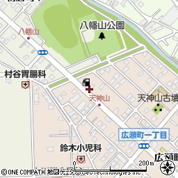 中央シェル石油販売株式会社グリーンメイト広瀬店周辺の地図