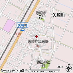 石川県小松市矢崎町（ハ）周辺の地図