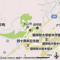 栃木県栃木市平井町713周辺の地図