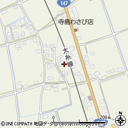 長野県安曇野市穂高北穂高2766周辺の地図