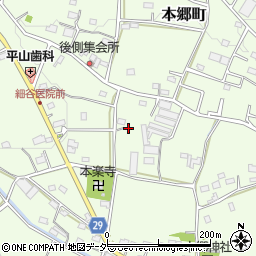 群馬県高崎市本郷町1227周辺の地図