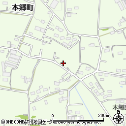 群馬県高崎市本郷町1530周辺の地図